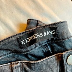 Express skinny jeans - Size 8 - dark grey